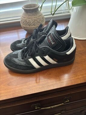 adidas Samba Sneakers in Black and White